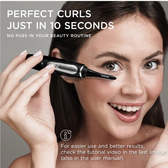 AYASAL Black Heated Eyelash Curler 041 - Picture 3 of 5